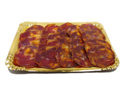 Bandeja de chorizo ibérico de bellota (100g.)